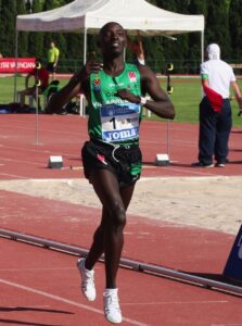Antoine Gakeme participó en los 800 metros.