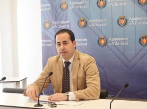 Héctor Folgado en rueda de prensa. Foto de archivo.