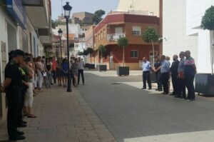 Minuto de silencio en Oropesa