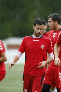 El guardameta castellonense está ilusionado por seguir en el club. FOTO: CD CASTELLÓN