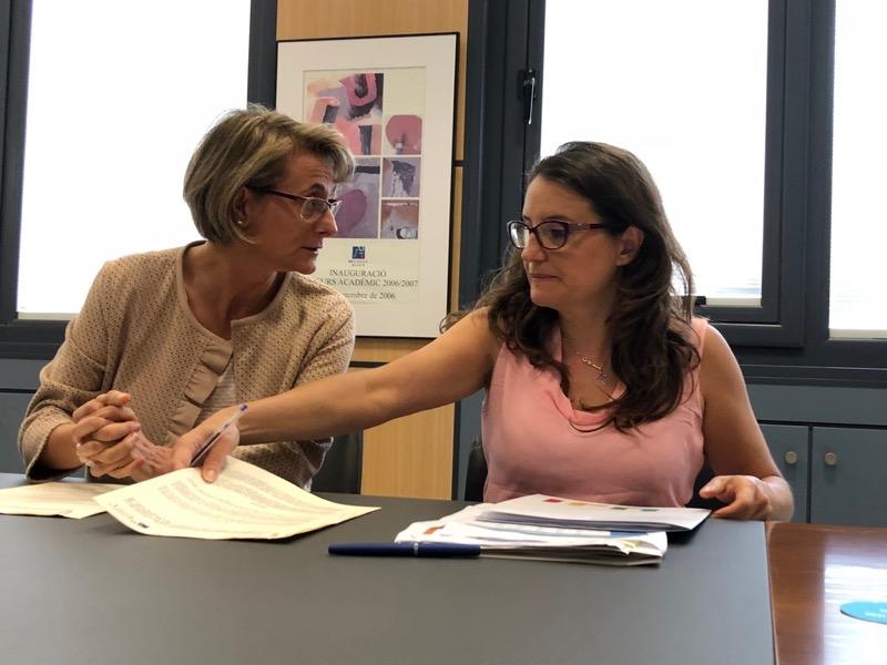 Monica Oltra y Eva Alcon 050918