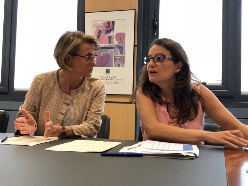 Monica Oltra y Eva Alcon 050918