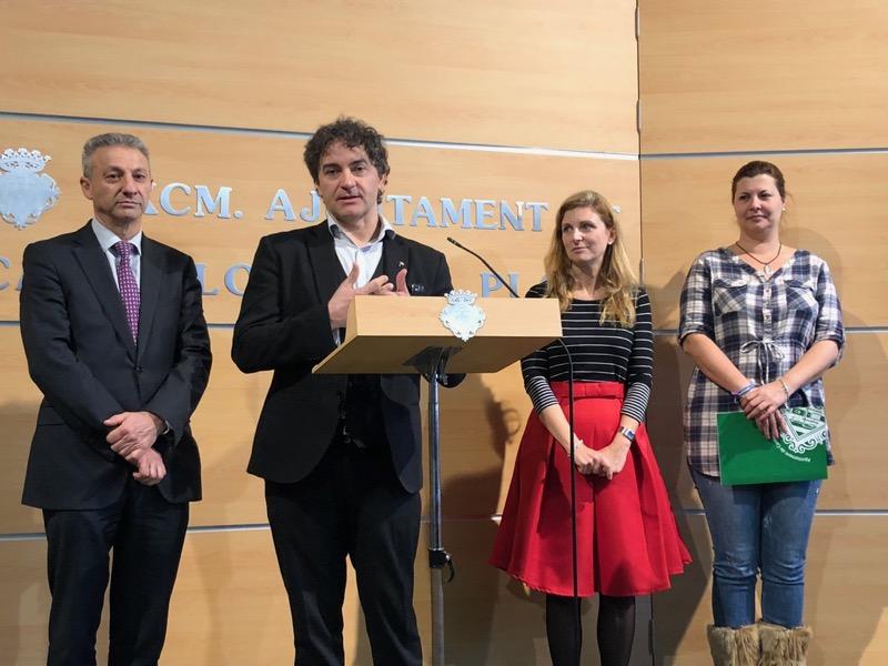 Paco Toledo Frances Colomer, Amparo Marco y Patricia Puerta