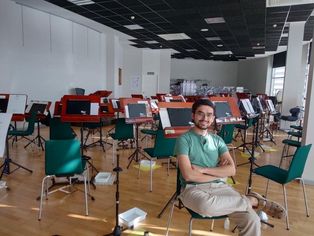 Marcel Ortega, director Banda de Castellón