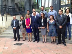 Convenio palacio Juez Borrull autoridades  290517