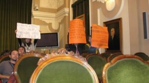 Protesta Afanias