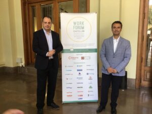 Salvador Aguilella y Leopoldo Monfort Working forum