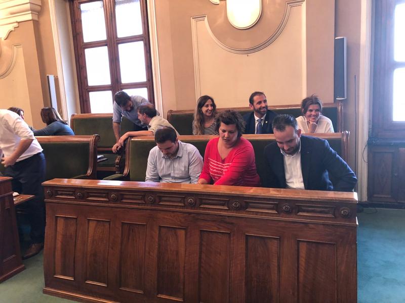 Pleno ayuntamiento Castellon 251018 PSOE