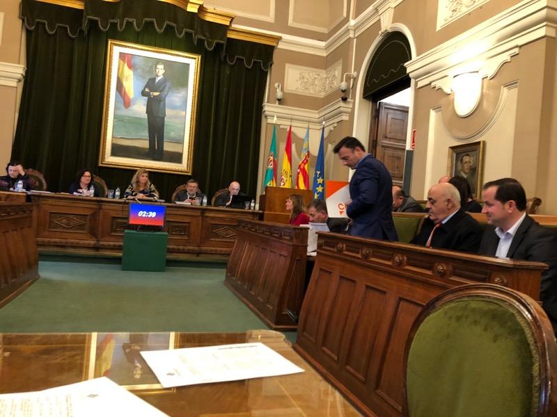 Pleno Ayuntamiento Castellon JA Zamora 250118