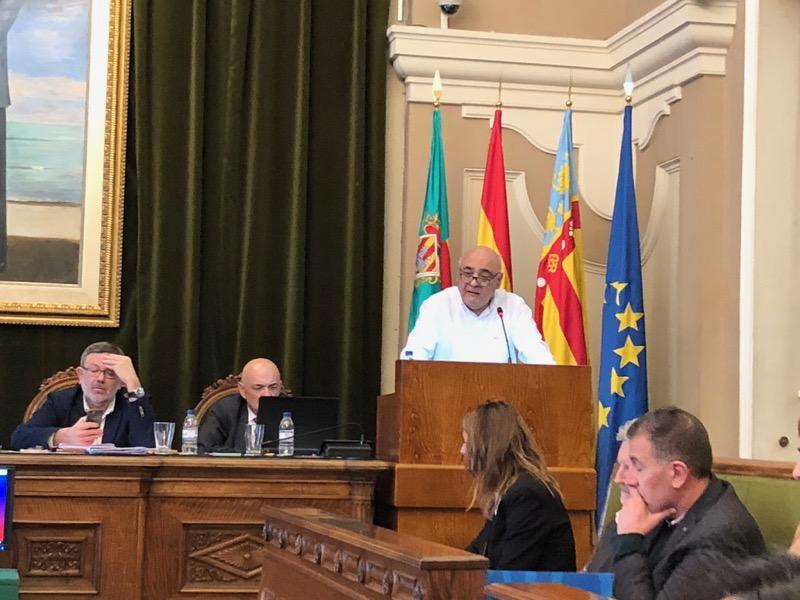 pleno Ayuntamiento Castellon 060218 Vicente Vidal CS