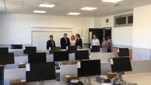 en el aula informatica