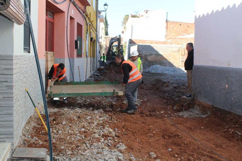 Mascarell, obres pavimentació