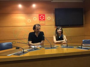 Ignacio Vallejo y Ana Peñalver Castello en Moviment 050917 (13)