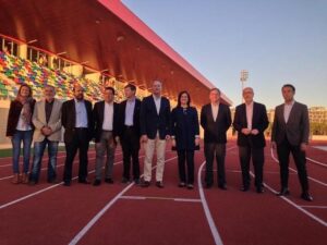 Inauguración Gaeta Huguet, pista