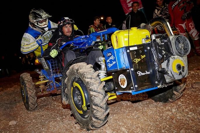 Competitor races at the Red Bull Motorets 2015 in Betxi, Spain on April 11th, 2015