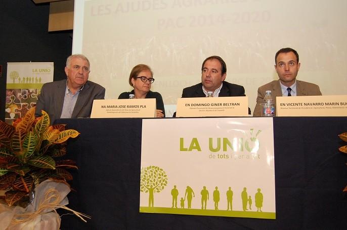 Jornada de la PAC de La Unió en Benlloch.