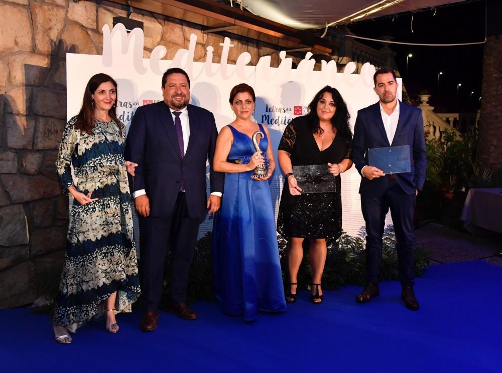 La Gala de Letras del Mediterráneo premia la obra 'Dieciocho meses y un