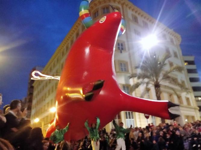 Magdalena 2018, desfile de animación