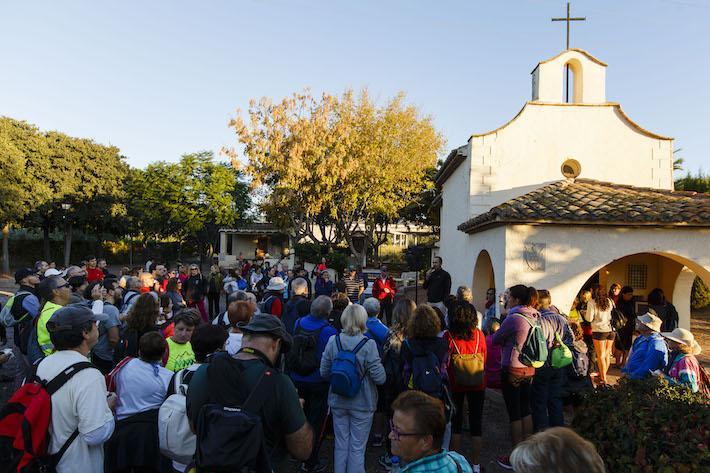 21/10/2017 SALIDA MARXA A PEU PER LES ERMITES DESDE PLAZA MAYOR
