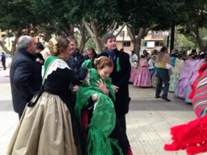 Castellón Magdalena Mascleta 4III13 reinas CS 1
