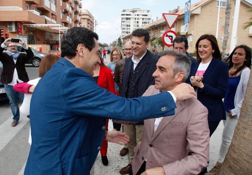 Miguel Barrachina y Juanma Moreno Bonilla