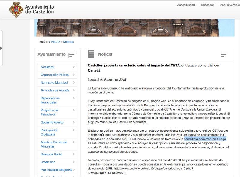 Nota Ayuntmaiento Castellon Ceta 050218