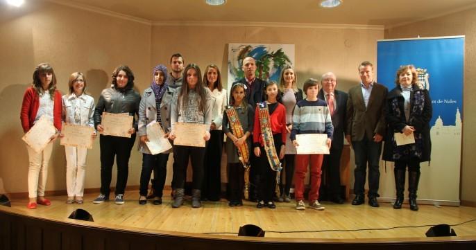 Entrega de premios del Certamen Literari per a Joves Vila de Nules. VI Setmana Cultura Jove. 28/04/2013. AYUNTAMIENTO DE NULES