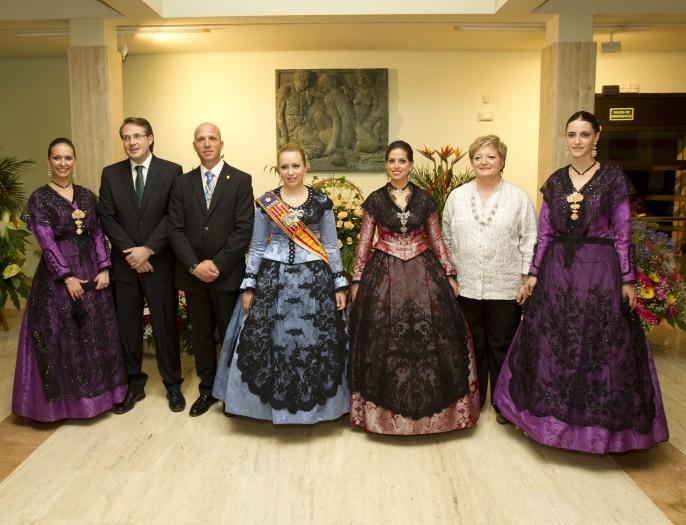 Presentación de la reina de la Vila 2013, Ángela Vives Casanova. 14/06/2013. AYUNTAMIENTO DE NULES