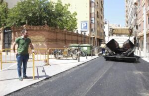 Obras calle san luis castellon