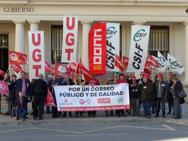 Huelga en Correos Castellón
