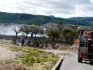 Nuevo incendio en Segorbe.