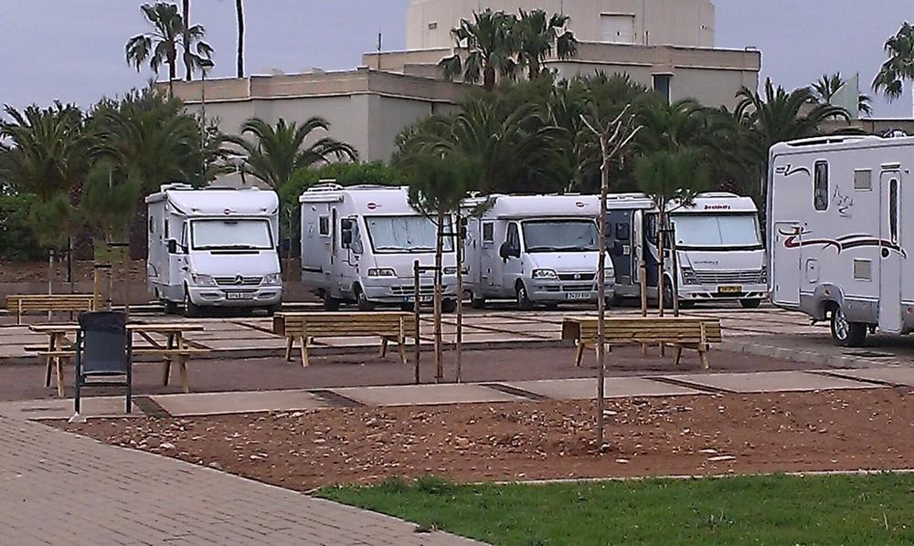 Castelló aprobará en mayo la tasa del parking de autocaravanas con