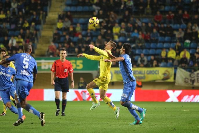 Partido entre el Villarreal y el Getafe (2).