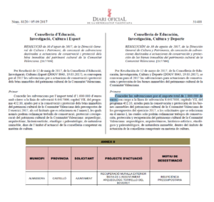 Patrimonio desestimación ayudas