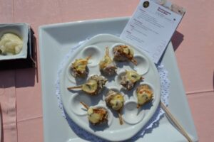 Peñíscola, caragol punxent