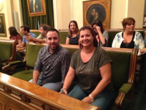 Pleno Ayuntamiento 15IX16 (25)Rafa Simó y Patricia Puerta