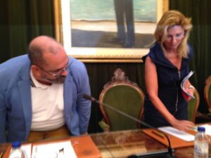 Pleno Ayuntamiento 15IX16 (54) Enric Nomdedeu y AMparo MArco