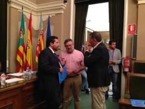 Pleno Ayuntamiento Castellón29IX16 (168) , Javier Moliner, Toni Lorenzo, vicent Sales