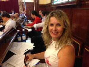 Cristina Fernández, Ciudadanos, Pleno Diputación 19VII16 (63)