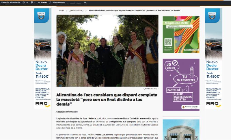 Portada Pirotecnia Alicantina R 2017