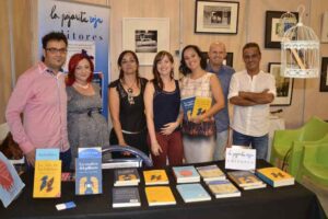 Presentación de novelas en La pajarita roja editores