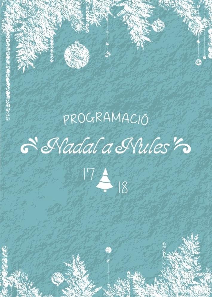 Programació Nadal a Nules, portada