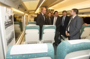 Exposición Renfe en Castellón.