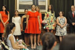 Recepcion nuevas reinas Magdalena 2018