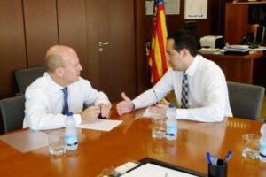 Reunión entre Folgado y Buch.