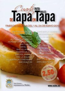 Ruta de la tapa 2015