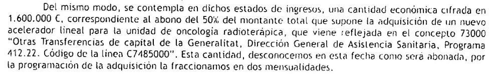 Tesorería Hospital Provincial Conselleria 09II16