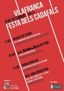 Vilafranca FESTA DELS CADAFALS 280817