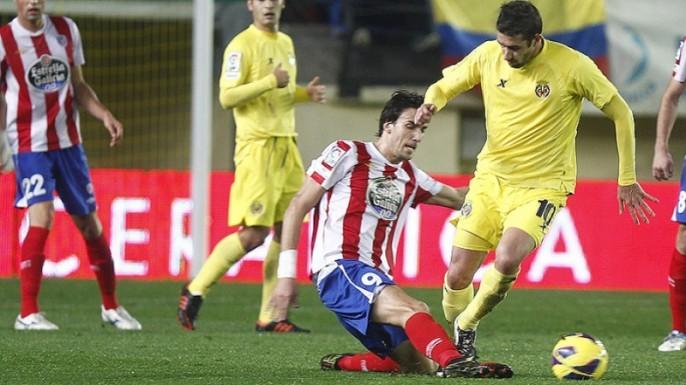 Los jugadores del Villarreal celebran el 0-1 anotado por Jonathan Pereira en el Mini. FOTO: villarrealcf.es