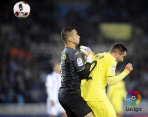 Error de Sergio Asenjo y Mario en el 2-0. FOTO: LALIGA